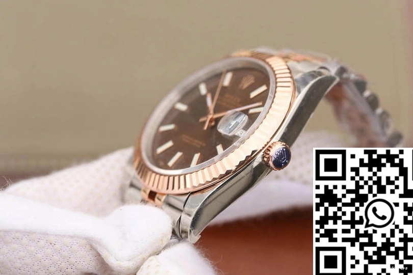 M126331-0002 Chocolate Rolex Dial Datejust EW Color Factory 0120